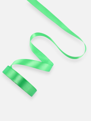 Изображение Лента атласная салатовая 2 см, 22 м